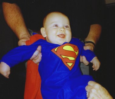 Halloween 1998 - I was Superman for my first halloween