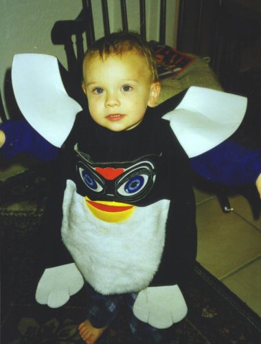 Halloween 1999 - I was a furby for my second halloween