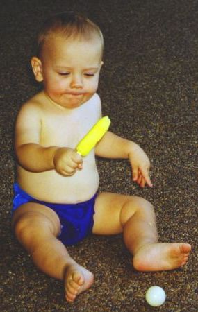 Concentrating on a popsicle