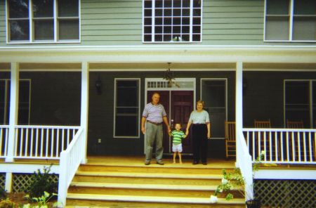 With Den & Pop at their house