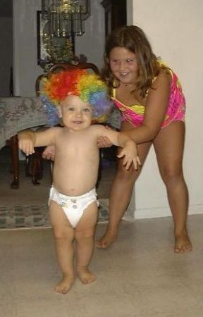 A funny wig