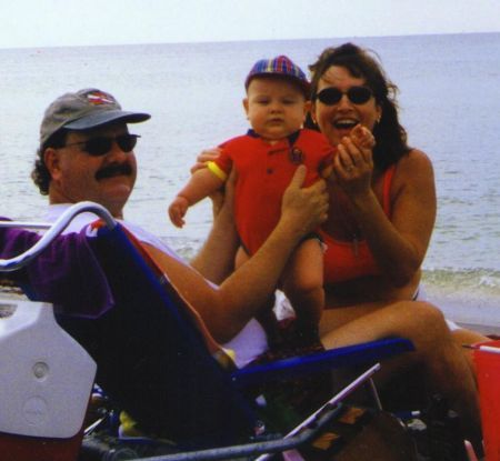 With Mom & Dad at Venice Beach